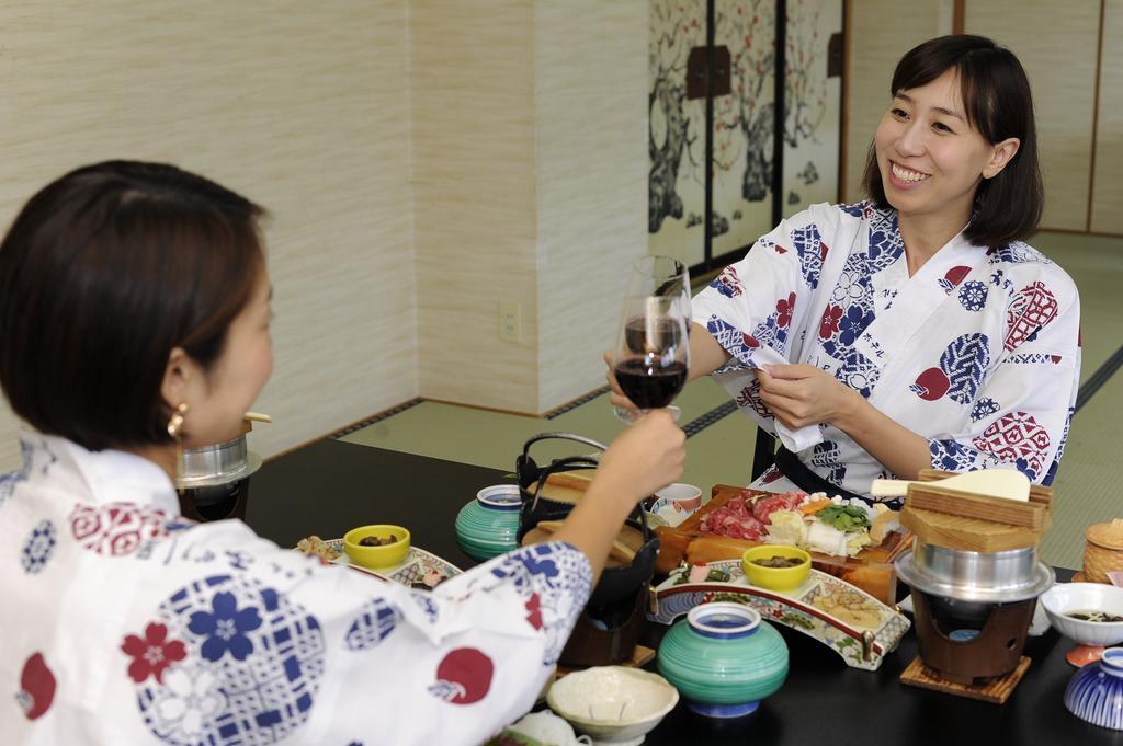 Hotel Azumashiya Kuroishi Buitenkant foto